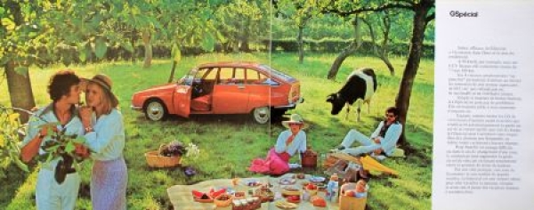 Citroen GS Palas Birotor Modelprogram 1973 Carbrochure (3794)